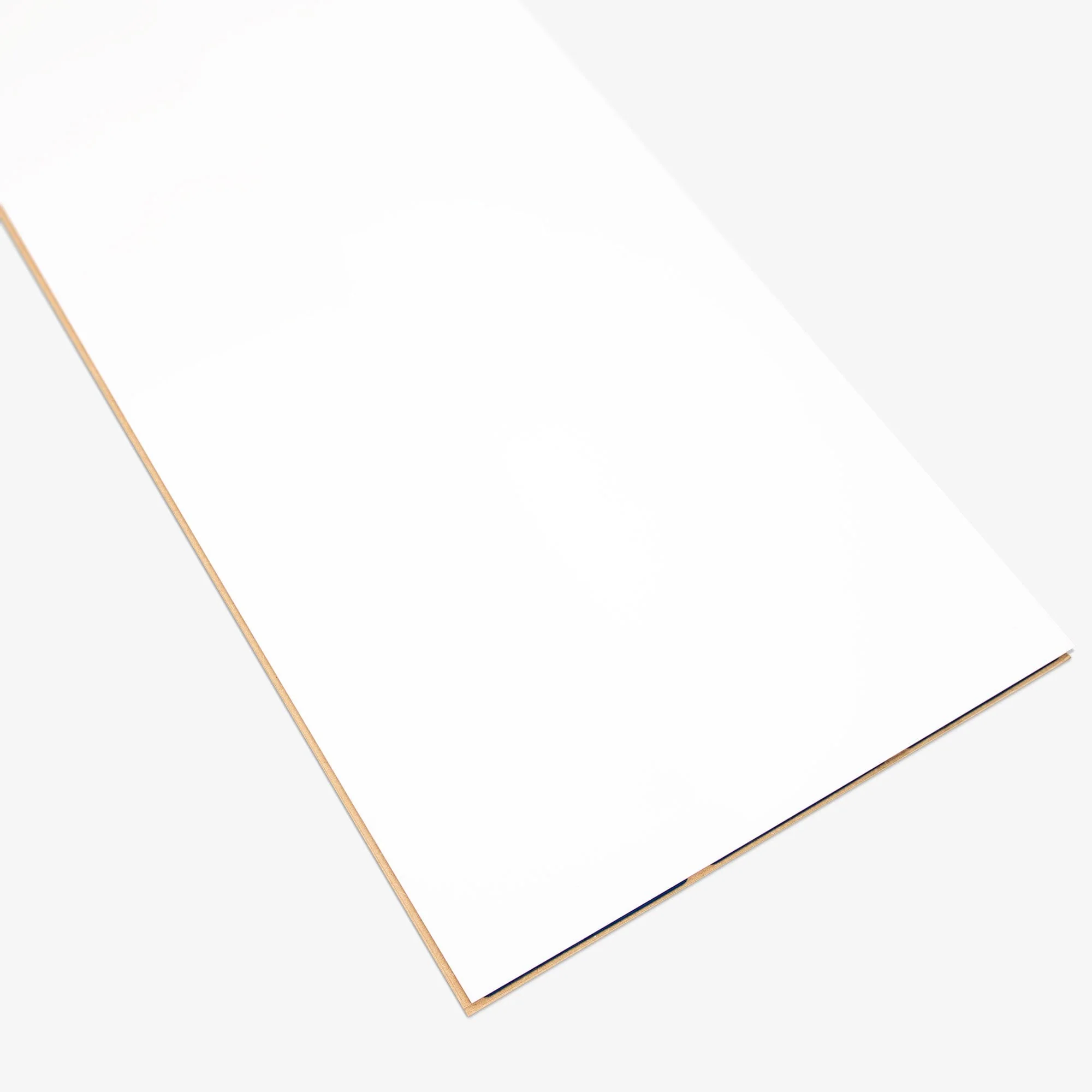 White - Lustre Flawless 8mm High Gloss Laminate Flooring - Image 6
