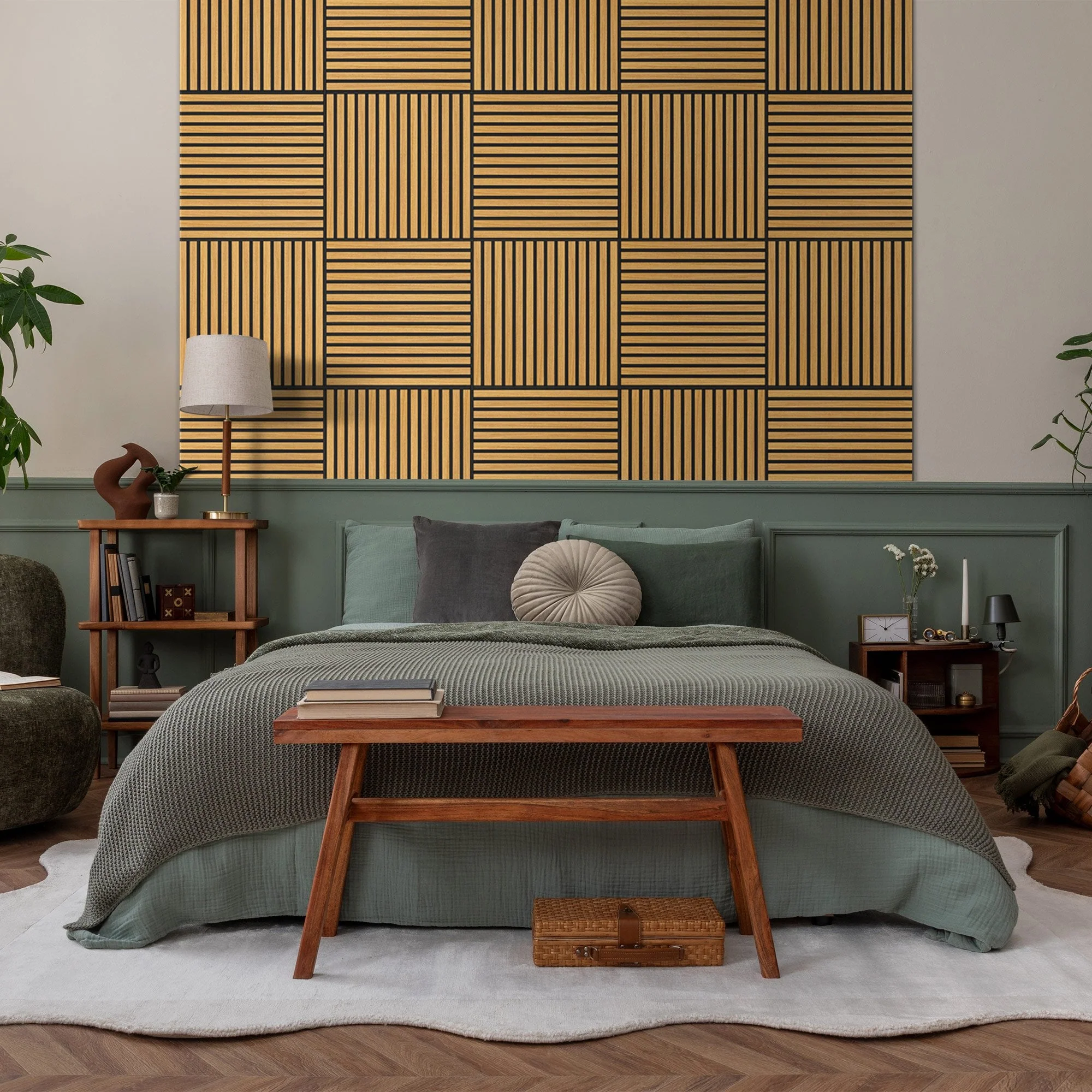 Golden Oak - Elevation Acoustic Wall Panelling - Image 5