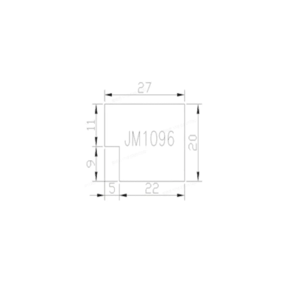 Graphite Black - Elevation Acoustic 2.4m Wall Panelling Trim - Image 4