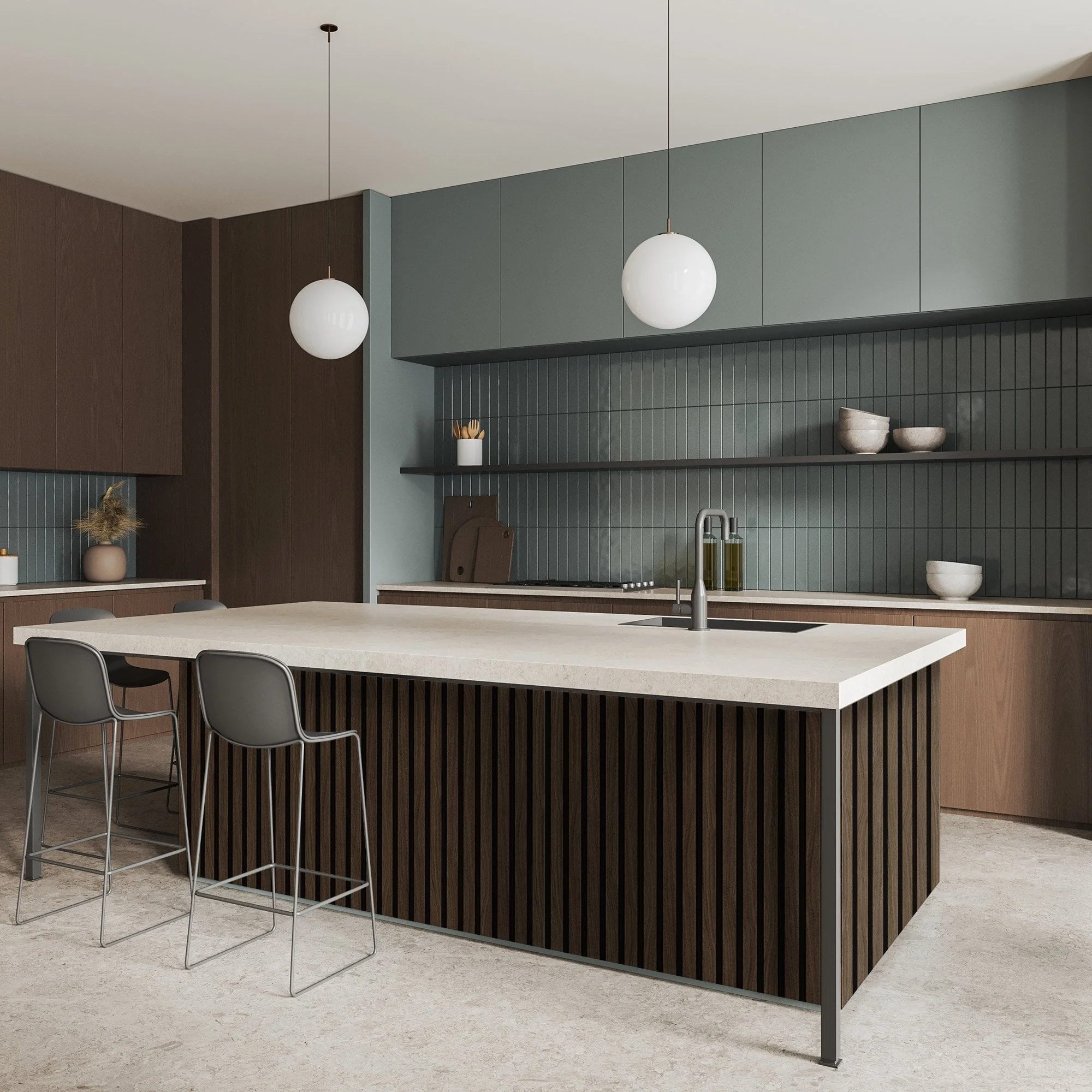 Walnut - Elevation Acoustic Wall Panelling - Image 7