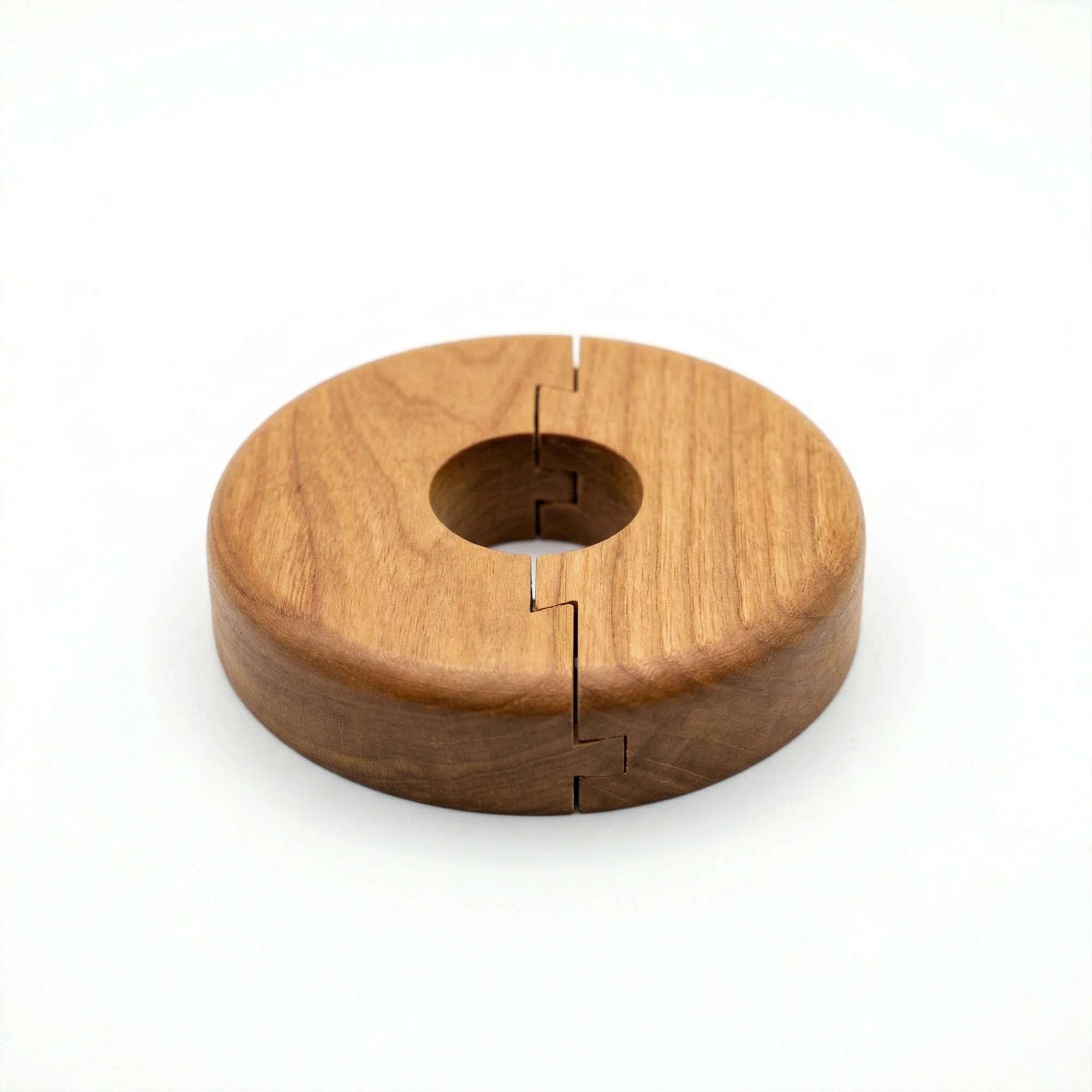 Natural Oiled Radiator Pipe Rose Cover