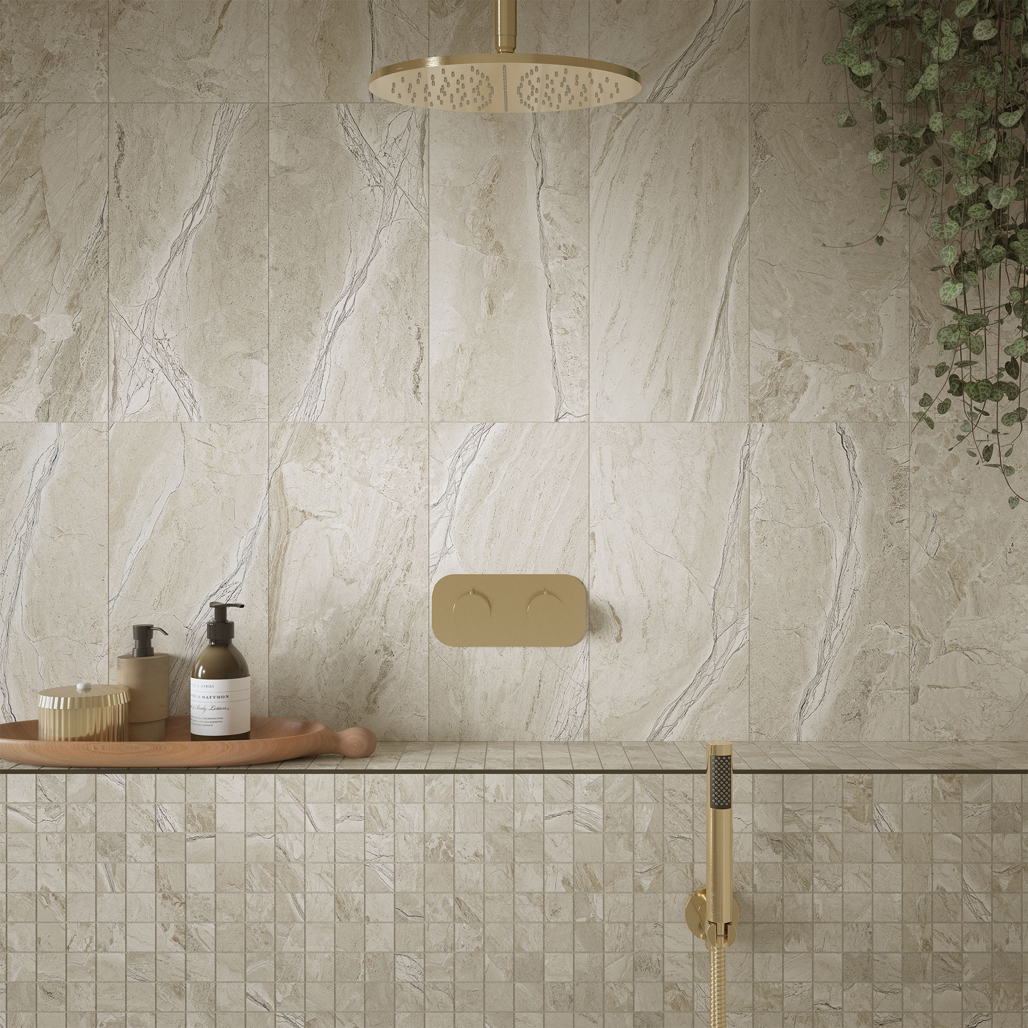 Natural - Origins 9.1mm Matt Tile Sample (P12809) - Image 2