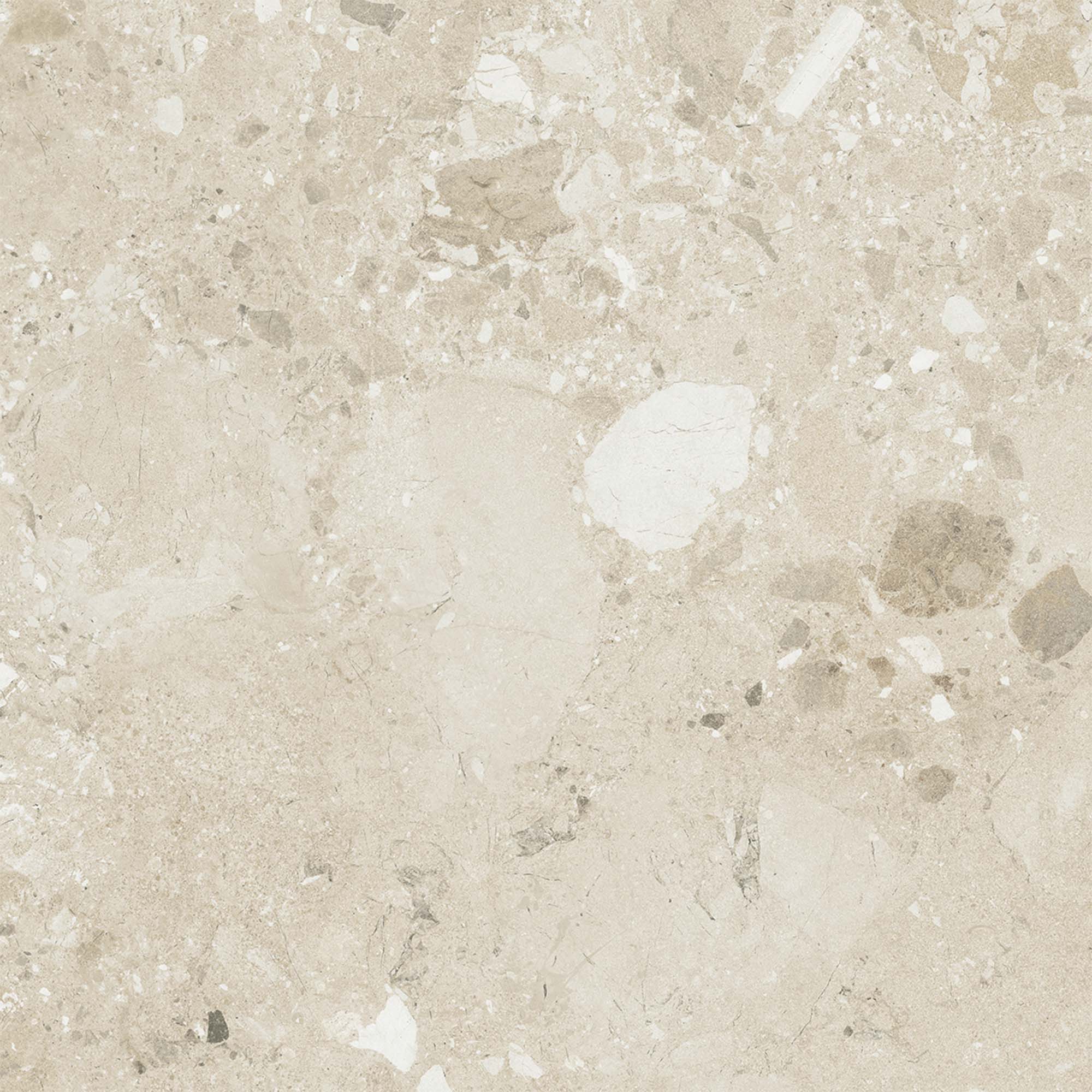 Natural - Terazzia 9mm Matt Tile Sample (P14814) - Image 3