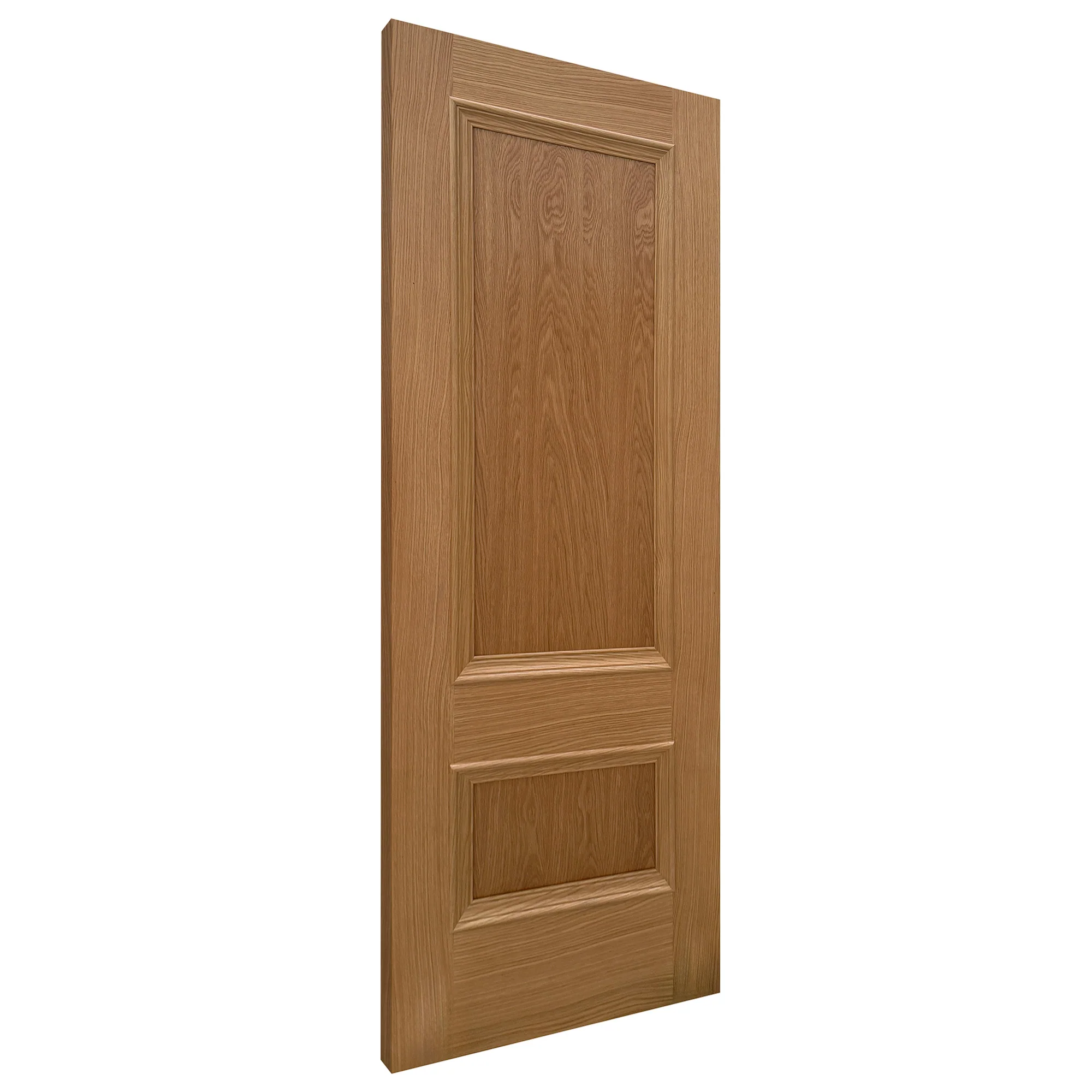 Oak Internal Fully Finished Mayfair 2 Panel Fire Door - Image 4