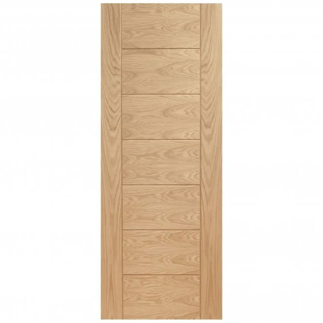 Oak Internal Fully Finished Pedrena 7 Panel FD30 Fire Door - Image 3