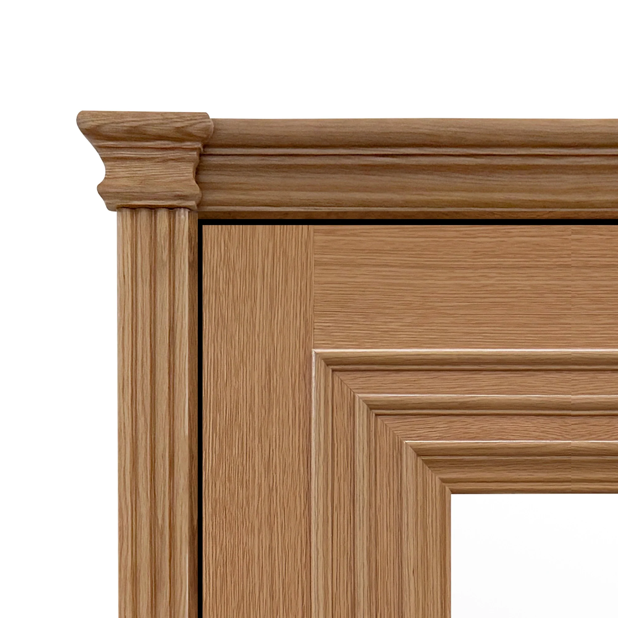 Oak Internal Fully Finished Sovereign Architrave Set - Image 2