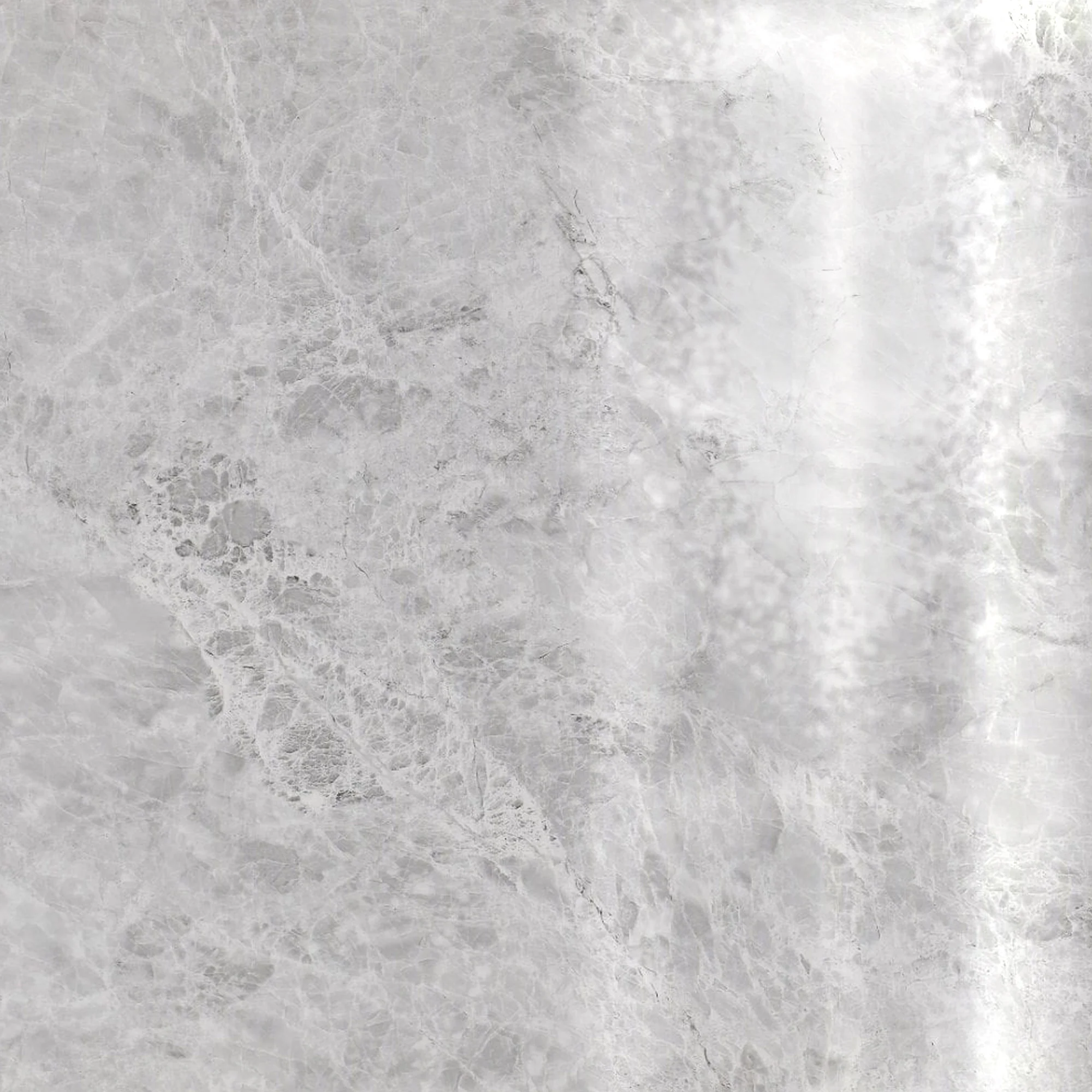 Fino Grey Gloss - PVC Gloss Waterproof Wall Panelling - Image 2