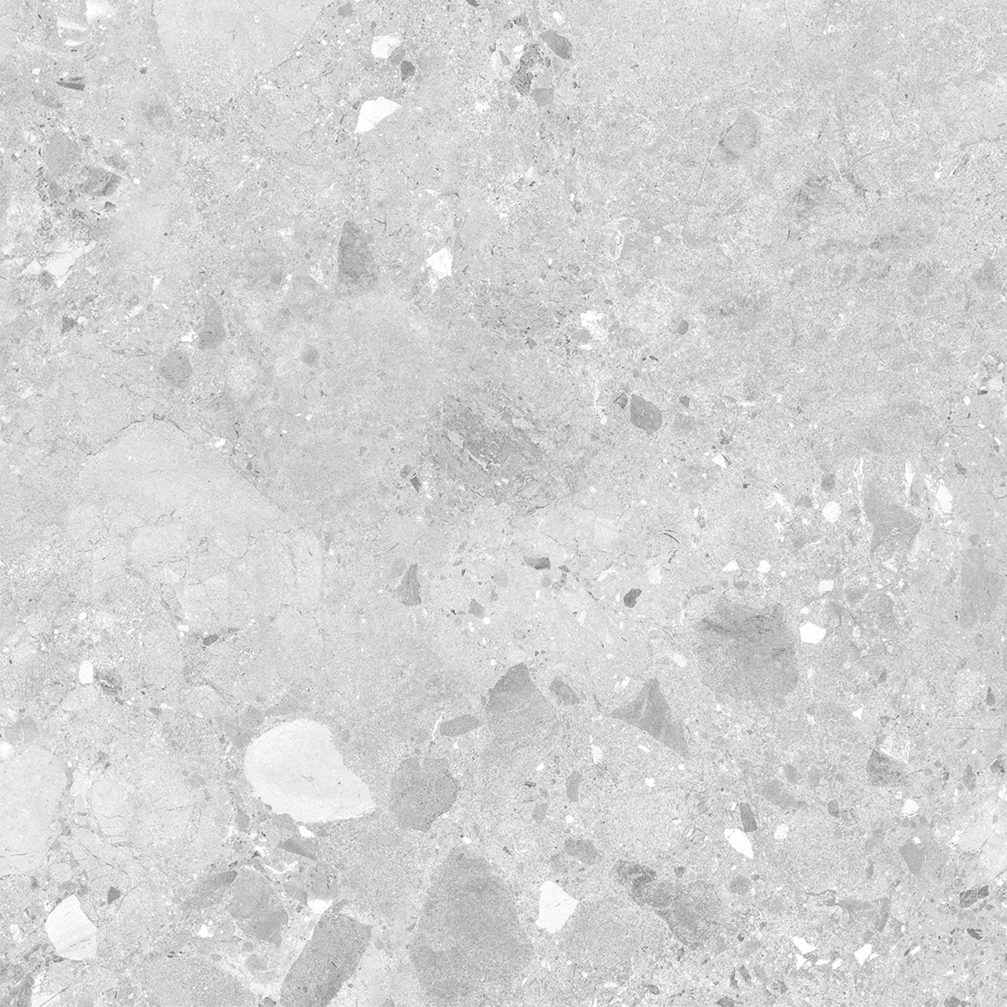 Grey Matt - Terazzia Smooth Porcelain Wall & Floor Tile - Image 2