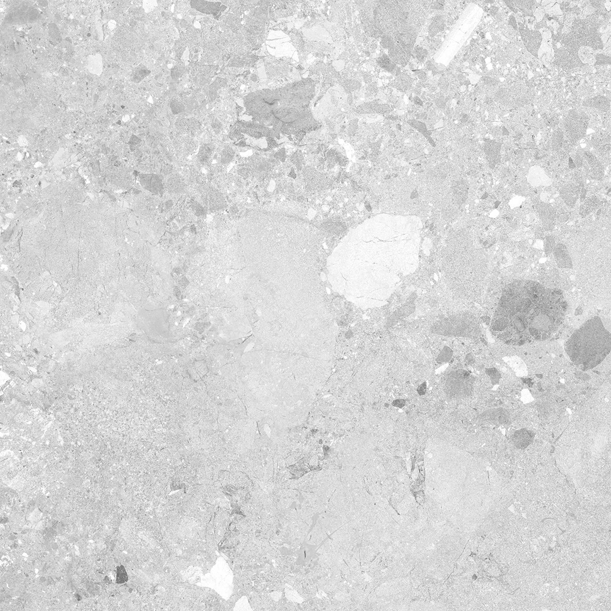 Grey Matt - Terazzia Smooth Porcelain Wall & Floor Tile - Image 3