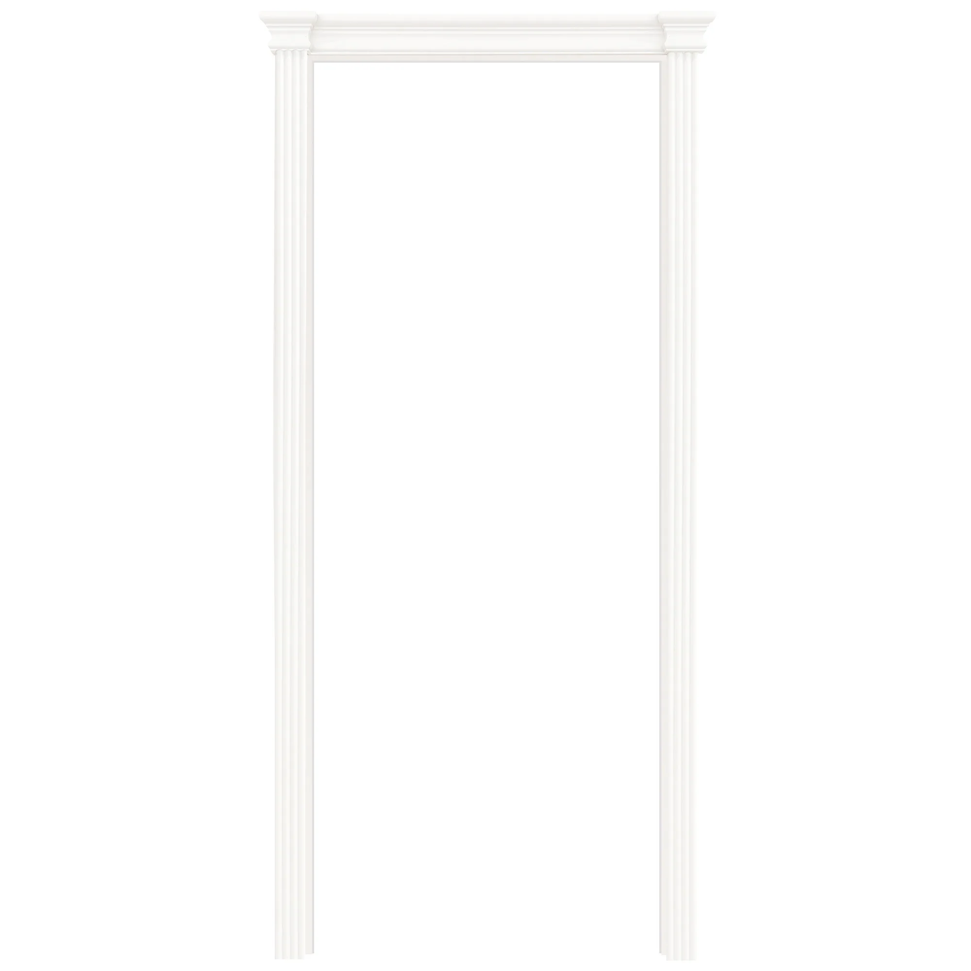 White Internal Fully Finished Sovereign Architrave Set