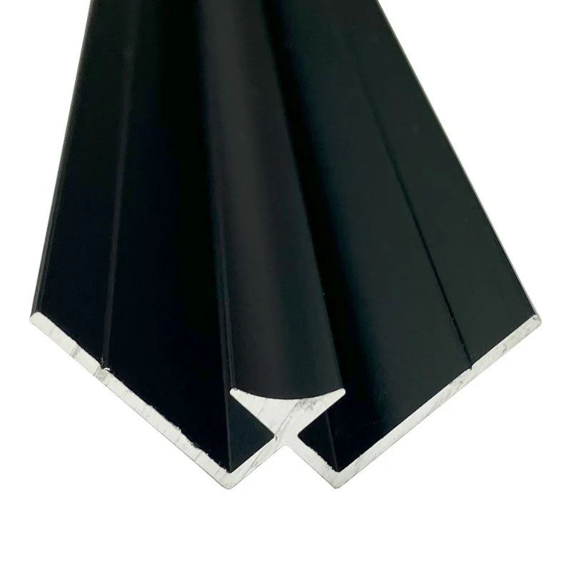 Matt Black - 2440mm Wetwall Wall Panelling Internal Corner - Image 4